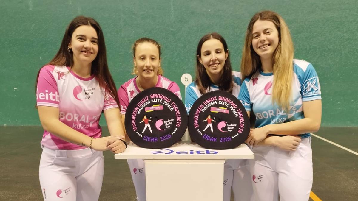 Dena prest Eibarren, Alize Sagarduik 14 urterekin balentria galanta borobiltzeko