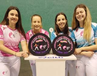 Dena prest Eibarren, Alize Sagarduik 14 urterekin balentria galanta borobiltzeko