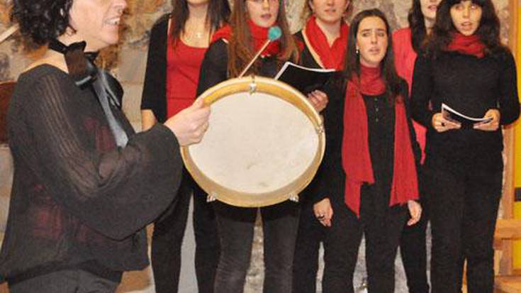 Musika eskolako kideak, urteko azken kontzertuan. 