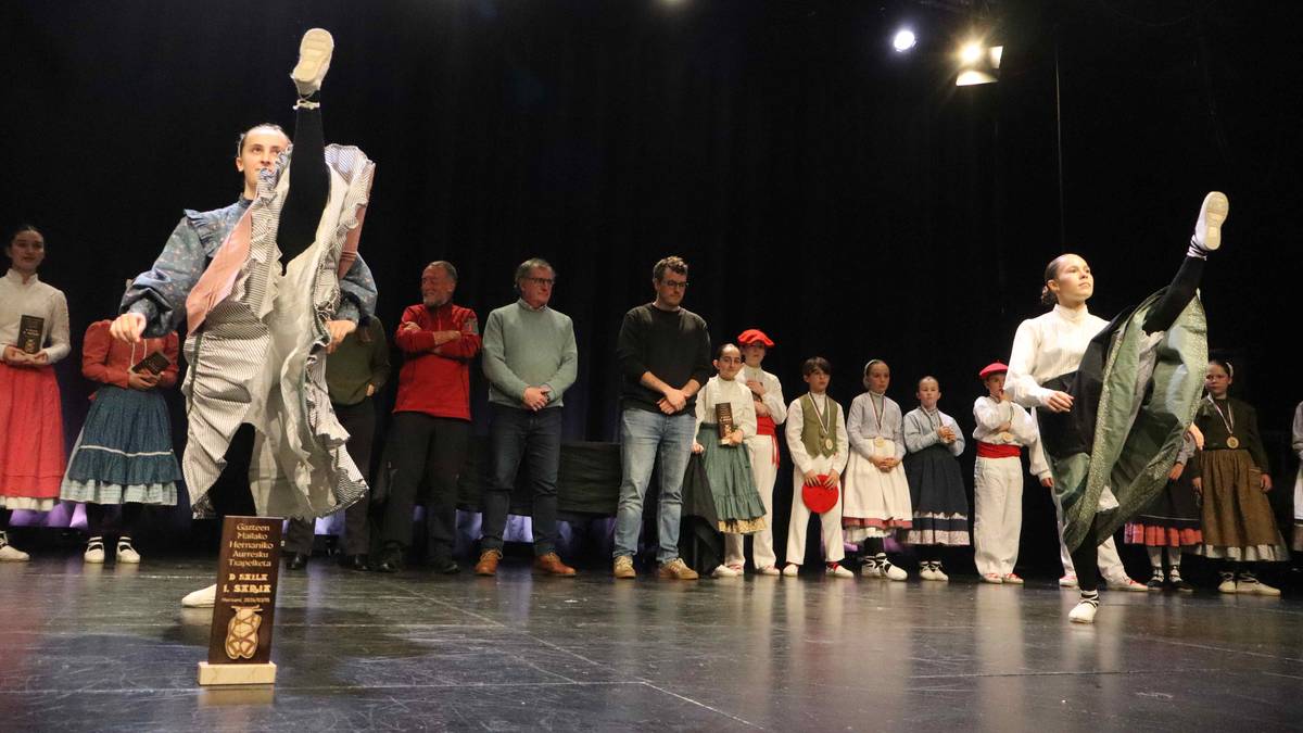 Astigarragan ere dantza izango da protagonista gaurkoan, Gazteen Aurresku Txapelketarekin