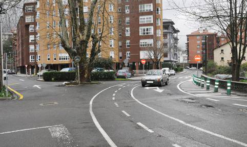 Bidegorria martxan eta trafikoan aldaketak, Karabelen