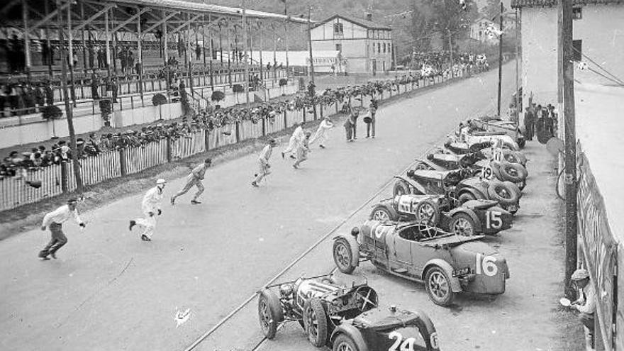 Mendeurreneko Rallyak 1923an hasi ziren formula lasterketak oroituko ditu