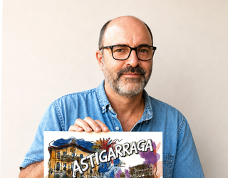 'Zalaparta', Santio Jaien iragarpen kartela
