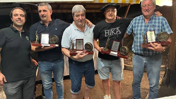 Altzuetak irabazi du Txantxangorriko sagardo lehiaketa