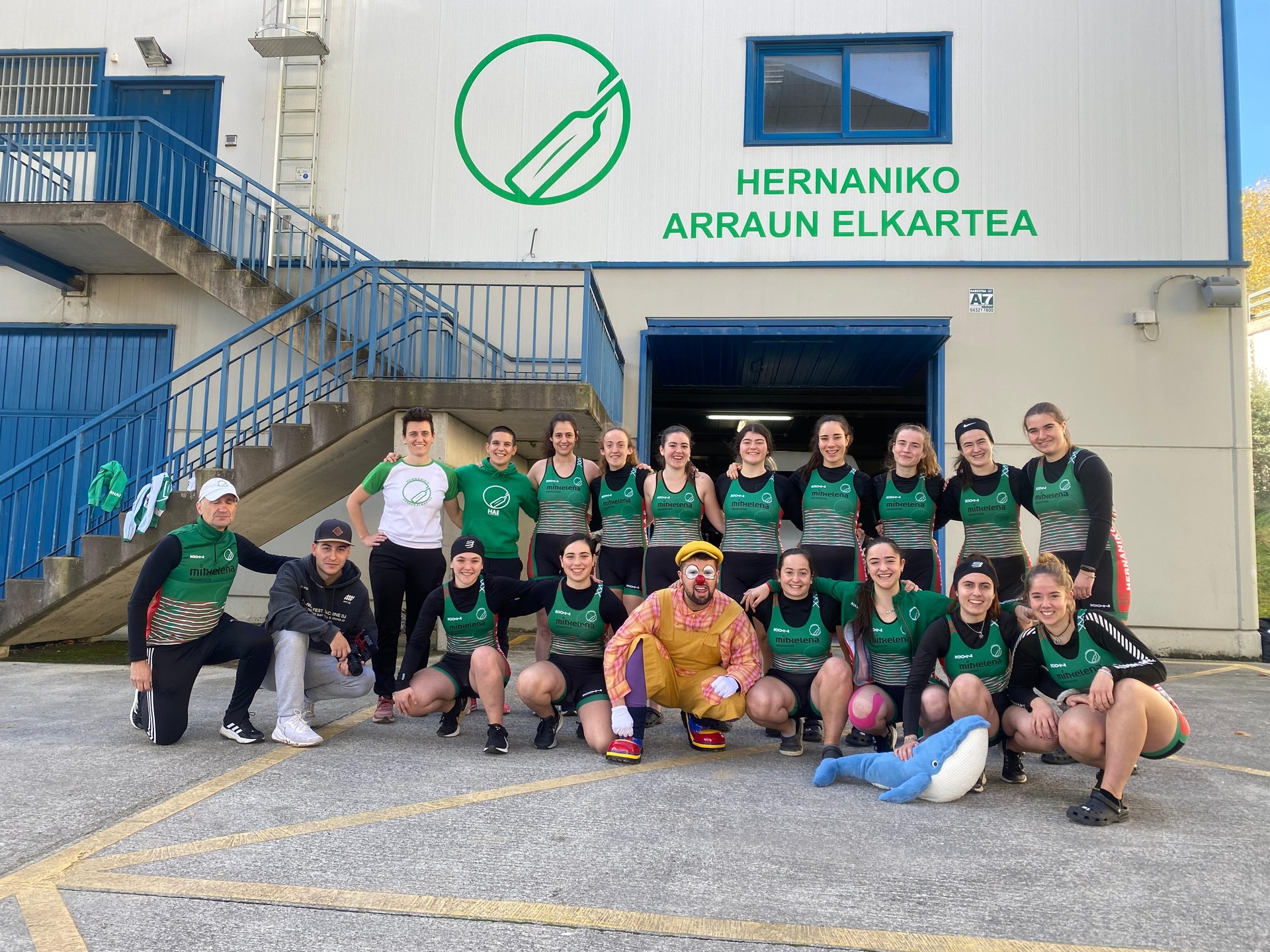 Bideoklip grabaketa Hernaniko Arraun Elkartearekin