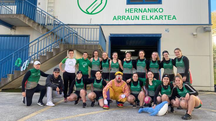 Bideoklip grabaketa Hernaniko Arraun Elkartearekin