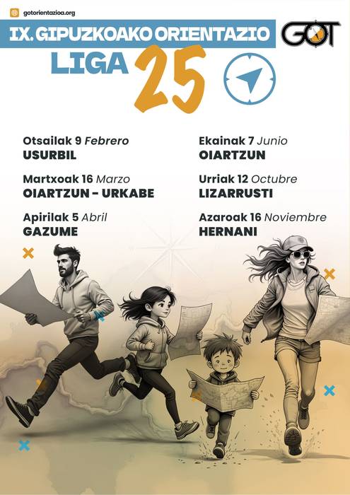 Gaur amaituko  da Hernaniko orientazio proban apuntatzeko epea