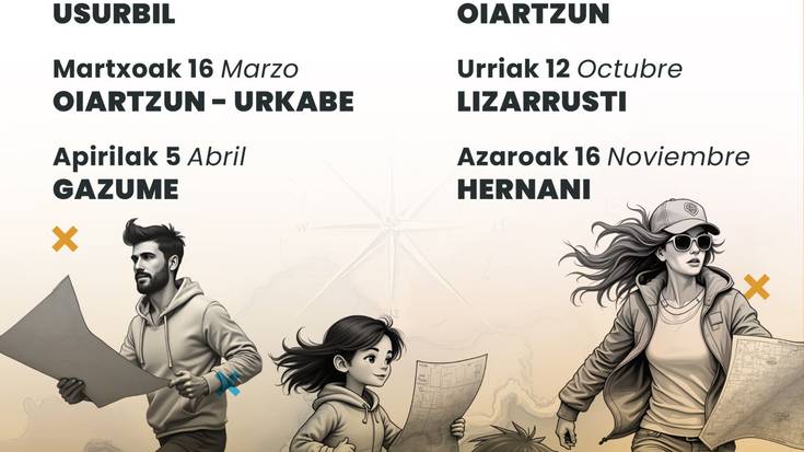 Gaur amaituko  da Hernaniko orientazio proban apuntatzeko epea