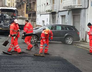 Asfaltatze lanak egin dituzte herriko gune ezberdinetan