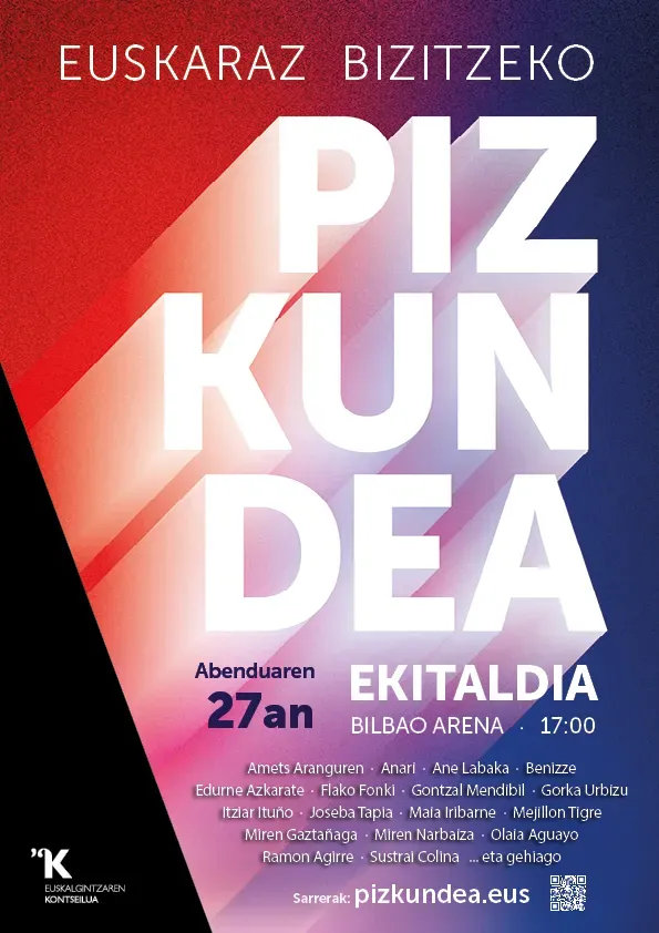 Pizkundera joateko autobusak antolatu ditu Hernaniko AEKk