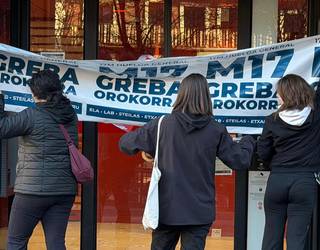 Kaleak hutsik eta lantokiak itxita