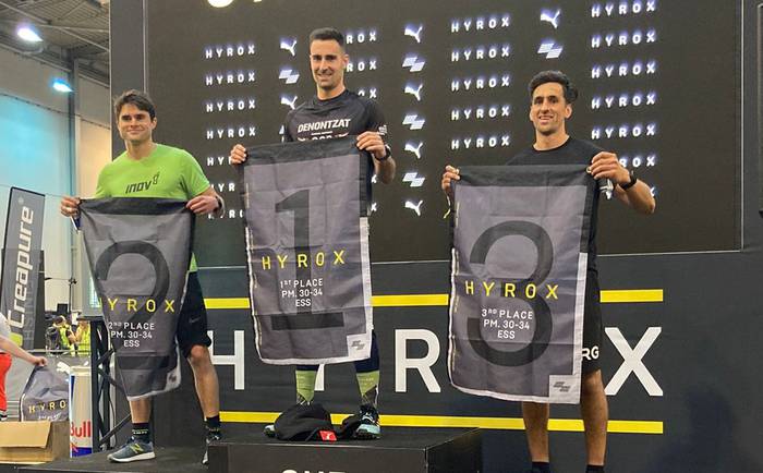 HYROX Fitness Racen bigarren  Aitor Lizarazu, Alemaniako Essenen