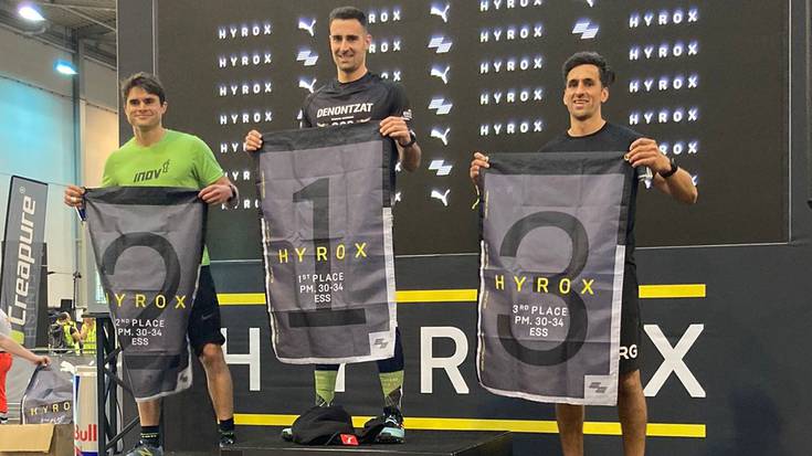 HYROX Fitness Racen bigarren  Aitor Lizarazu, Alemaniako Essenen