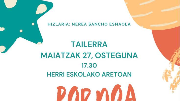 Pornografiari buruzko tailerra egingo da gurasoentzat maiatzaren 25ean eta 27an