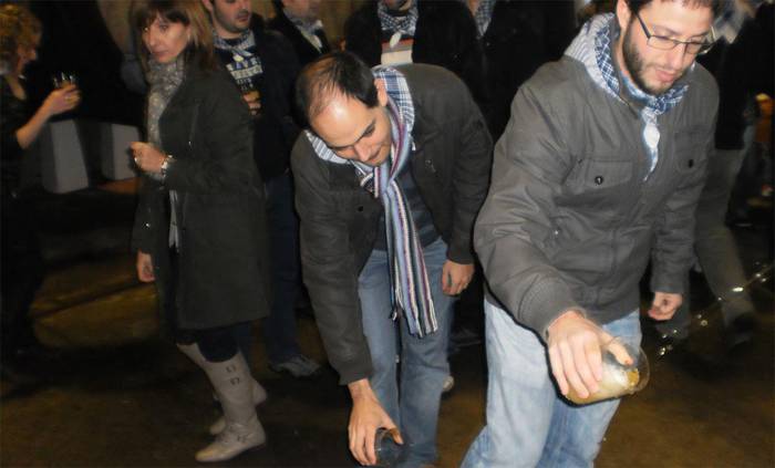 Sagardozale finak dabiltza txotxean