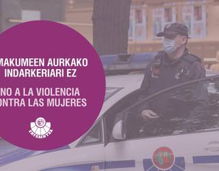 Ertzaintzak gizon bat atxilotu zuen Astigarragako kamioi-parkinean, emazteari tratu txarrak emateagatik
