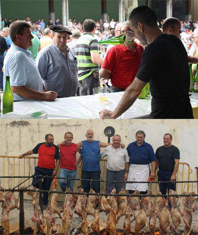 Jendetza ibili da aurten Astigarraga eta Aranoko festetan