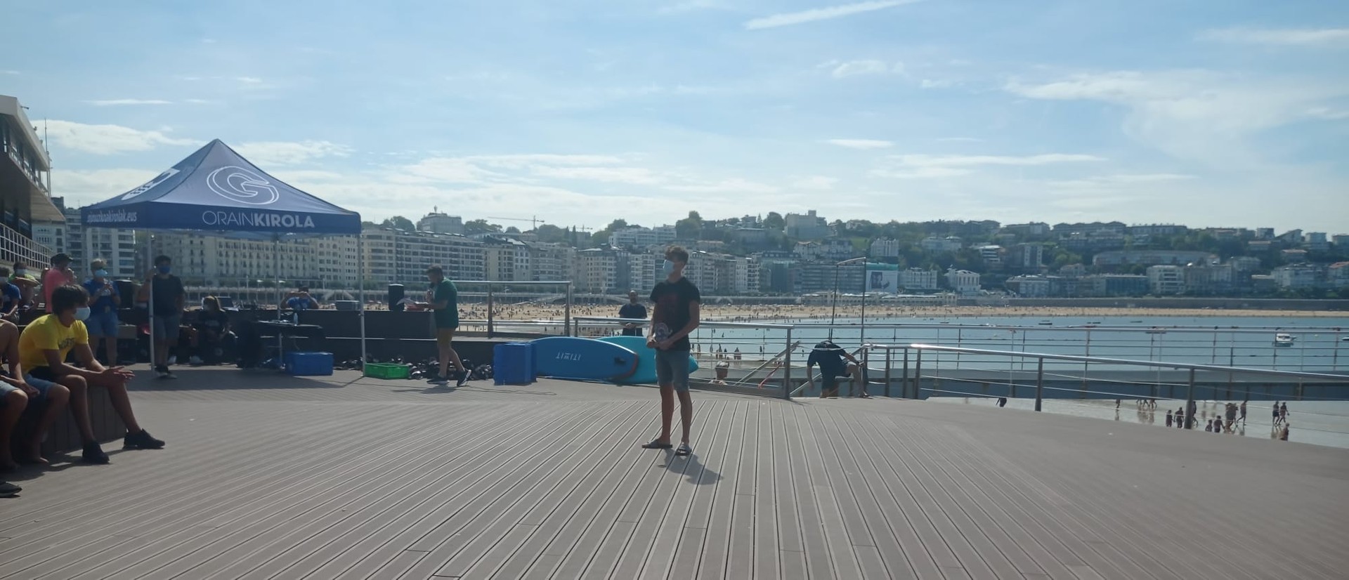 Enaitz Goñi nagusi, Kontxako badian