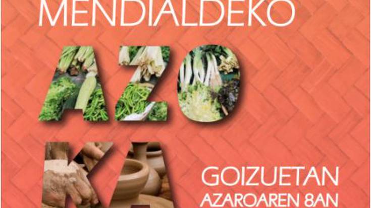 Goizuetan gaur zortzi, Mendialdeko Azoka Ibiltaria