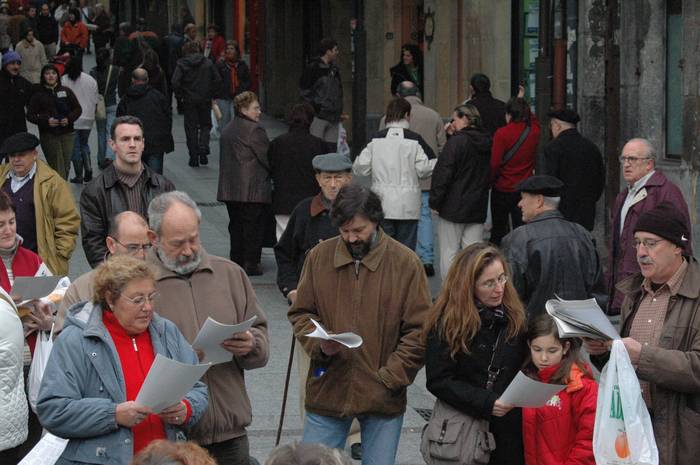 ‘Kalez Kale kantari’ Kaxkoan barrena gaur