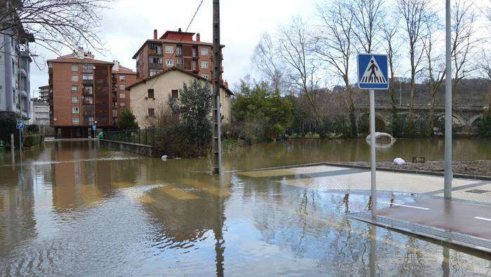Uste baino eragin txikiagoa izan dute uholdeek herrian