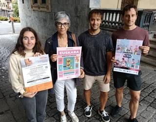 Herriko euskaltegietan «euskera ikasi eta hobetzera» animatu dituzte hernaniarrak