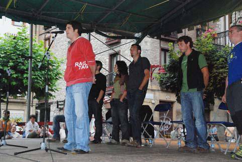 Estitxu Eizagirre, Iñaki Zelaia, Aitor Mendiluze, Jexux Mari Irazu eta Maialen Lujanbio txapelketa nagusian
