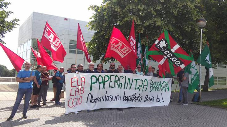 16 greba egun deituta, Gipuzkoako Papergintzan
