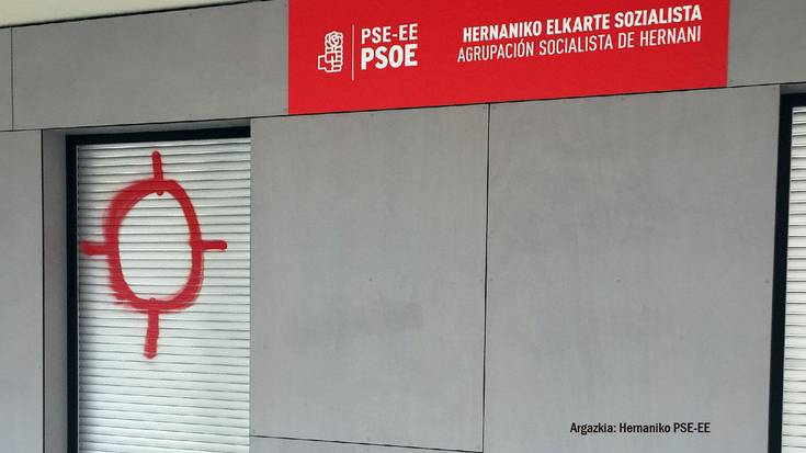 Bizikidetza arlotik at PSE-EE, pintadak medio