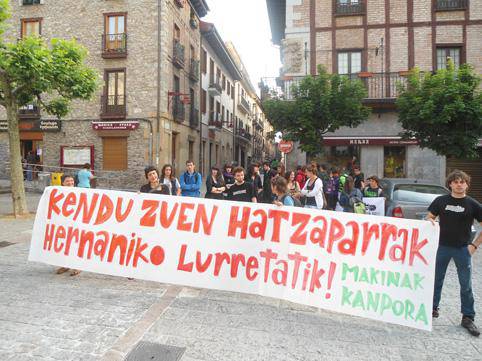 AHTren desjabetzeak  bertan behera, atzo