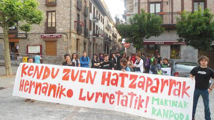 AHTren desjabetzeak  bertan behera, atzo
