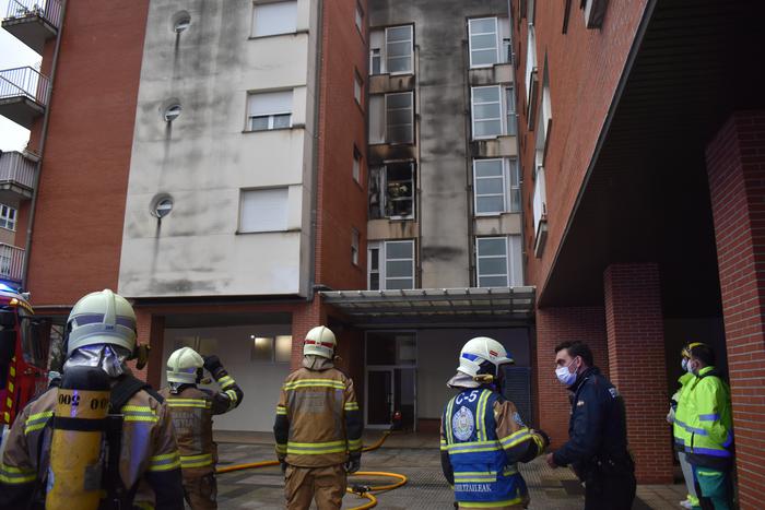 Sutea egon da Antziola auzoko etxe batean, eta dagoeneko egoera kontrolpean dago