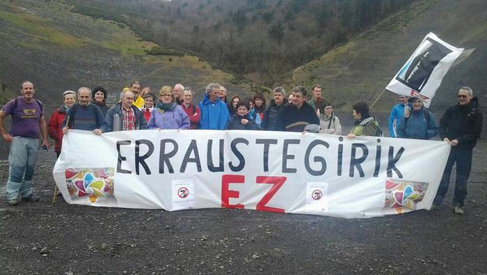Hernanitik Zubietara, errausketaren kontrako deia