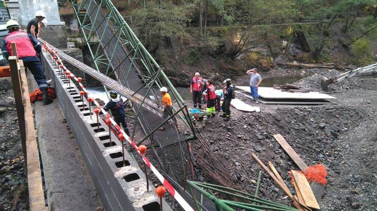 Langile bat zaurituta hiru metrotik jausi ondoren