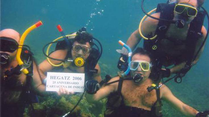 ‘Hegatz’ buzeo taldea Getariara dijoa bihar, denboraldiko lehenengo irteeran