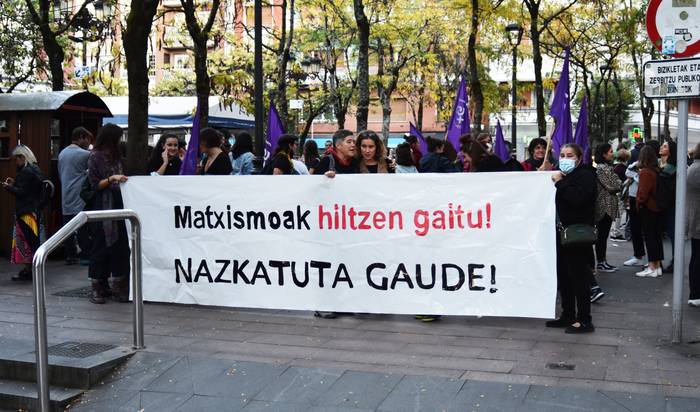 Kontzentrazioa bihar, Zarauzko erailketa matxista salatzeko