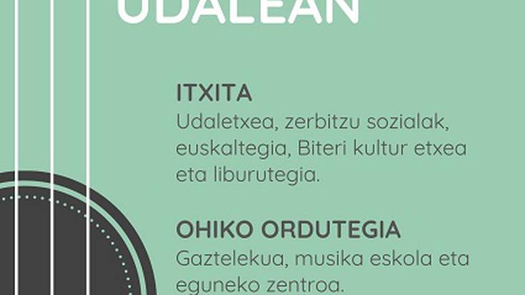 Etziko eguna  jaieguna, Udalean