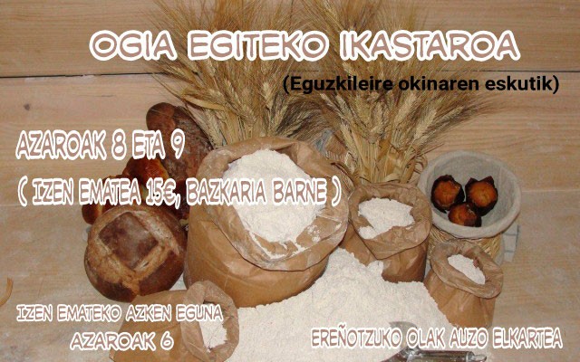 Gaur arte eman daiteke izena tailerrean