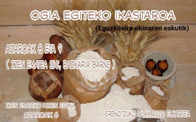 Gaur arte eman daiteke izena tailerrean
