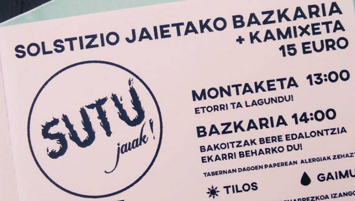 Koadrilen eguneko txartelak, salgai