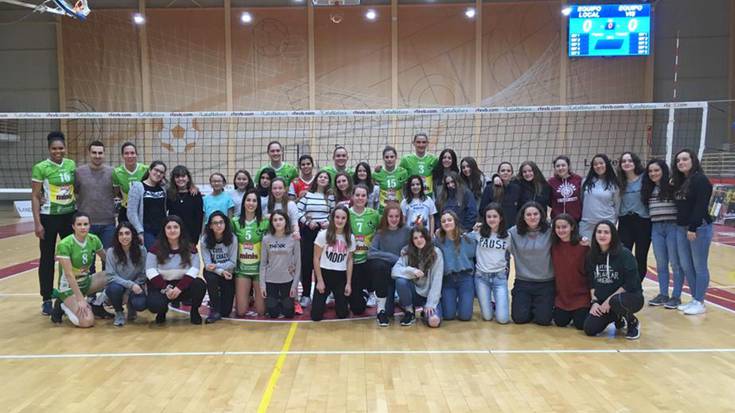 Onenen artean ikasten, Hernaniko boleibol harrobia