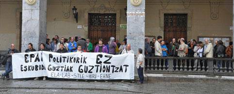 «Epaia gertakari bereziki larria da eta lekuz kanpo dago»