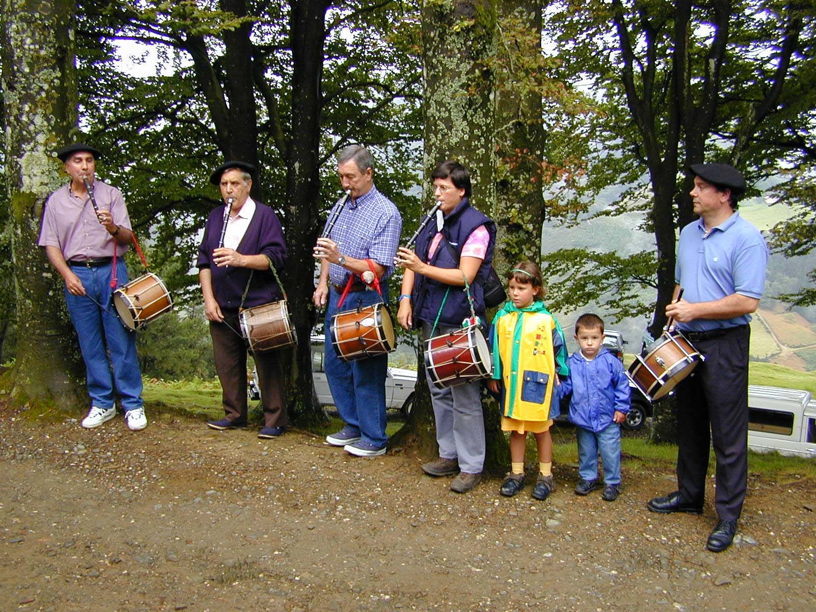 Aranoko San Roke eguna ospatzen, 2001ean