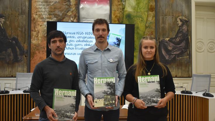 Hernanin Gerra Zibilean eta Frankismoaren hasieran izandako biolentzia eta zapalketak, bi liburutan