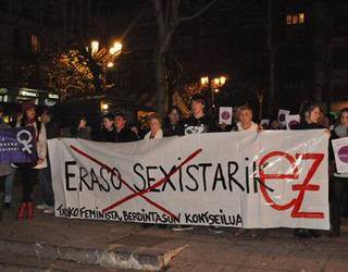 «Emakumeen kontrako indarkeria da, gure arazo sozio-politiko nagusia»
