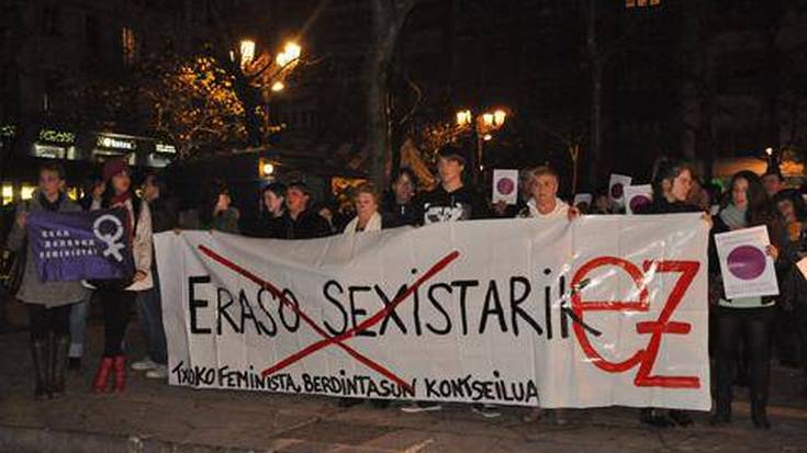 «Emakumeen kontrako indarkeria da, gure arazo sozio-politiko nagusia»