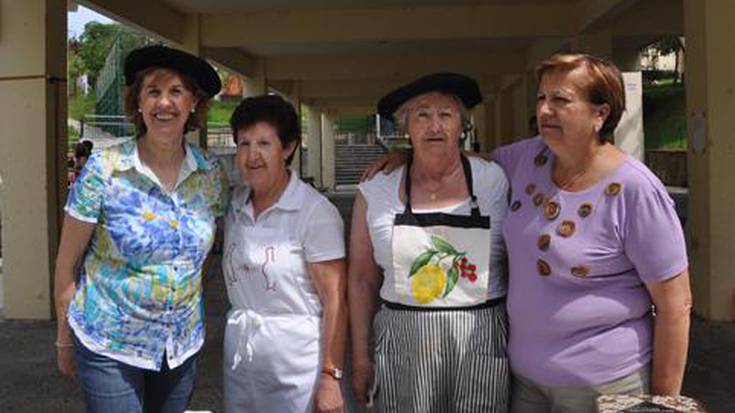 Sagardoa, pintxoak... eta giro ederra
