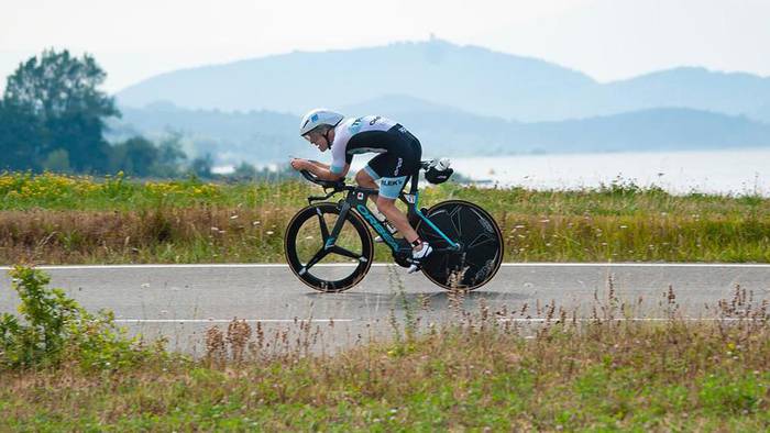 Peru Alfaro hirugarren geratu da Gasteiz hiriko Ironman-ean