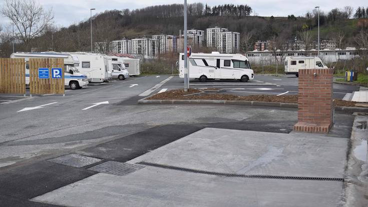Bukatu dituzte Hernaniko autokarabana area berritzeko lanak