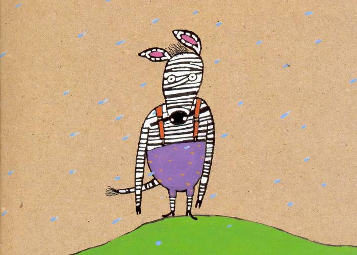 'Kamila Zebra' ipuina gaur, Lur Kortaren eskutik